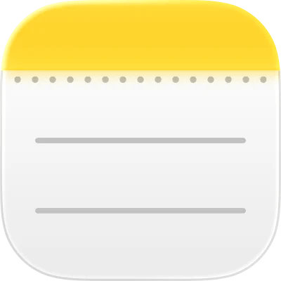 Apple Notes icon